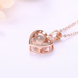 Memory Heart Necklace Valentine's Day Gift
