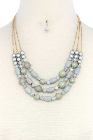 Beaded Layered Necklace