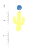 Cactus Post Drop Earring