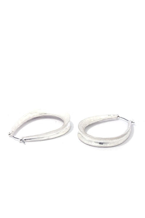 Metal Hoop Earring