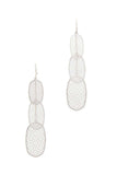 Metal Drop Earring