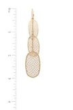 Metal Drop Earring