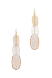 Metal Drop Earring