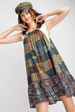 Cotton Voile Halter Dress
