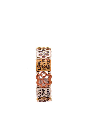 Live Love Bark Fashion Bracelet