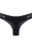 Velvet And Lace Thong