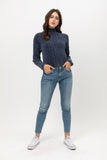 Mini Velvet Chenille Crop Sweater