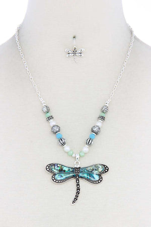 Dragonfly Pendant Necklace