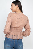 Paint Splatter Button Down
