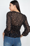 Paint Splatter Button Down