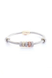 Metal Round Charm Magnetic Bracelet