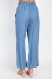 Wide Leg Lyocell Pants