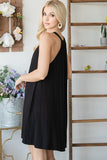 Minimal Sleeveless Mini Dress